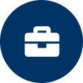 White Breifcase Icon