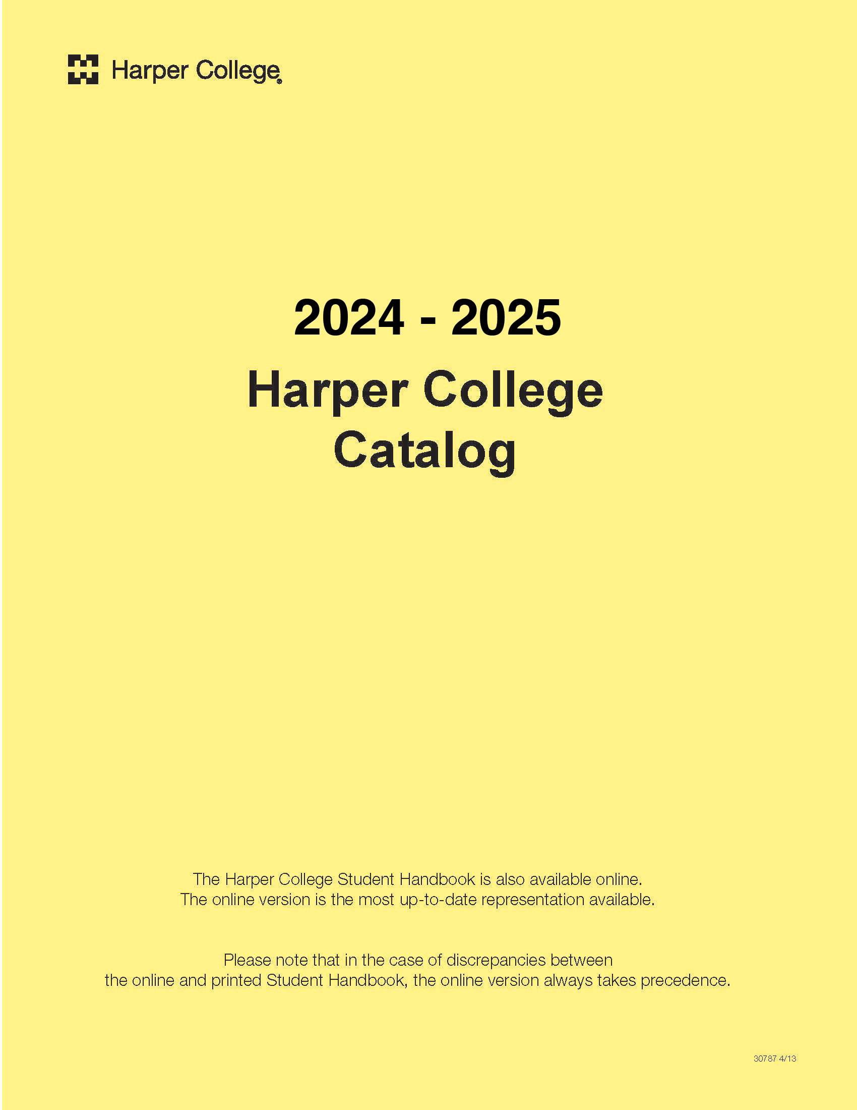 Harper College Fall 2025 Calendar Pdf Fiona Jessica
