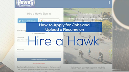 Hire a Hawk is our online job board
