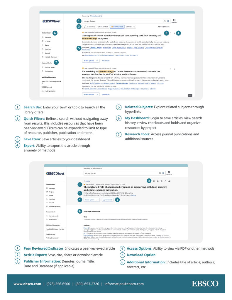 EBSCO Changes