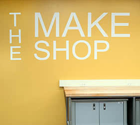 The Make Shop space