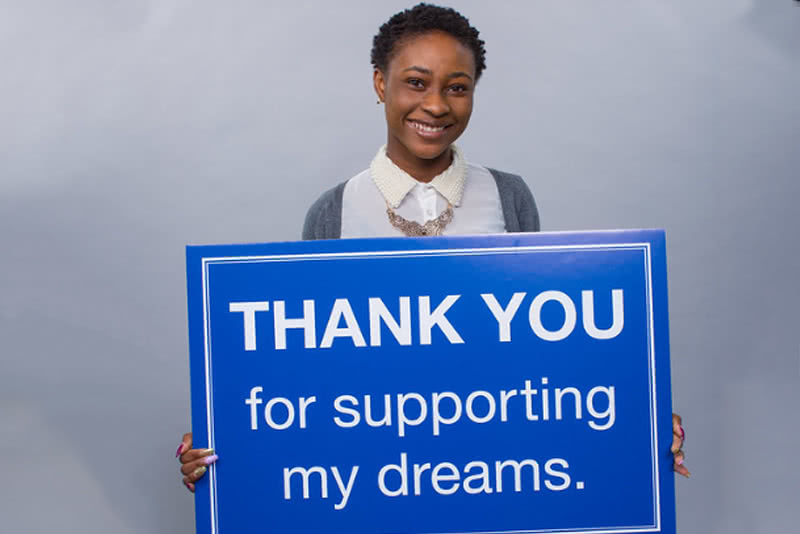 Donor Scholarship Recipient Photo