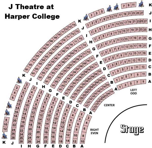 Algonquin Theater Seating Chart