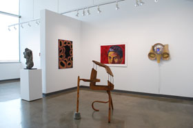 Student Juried Exhibition interior of 2019 Student Juried Exhibition