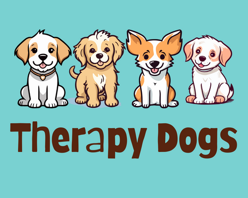 Graphic of four happy puppies