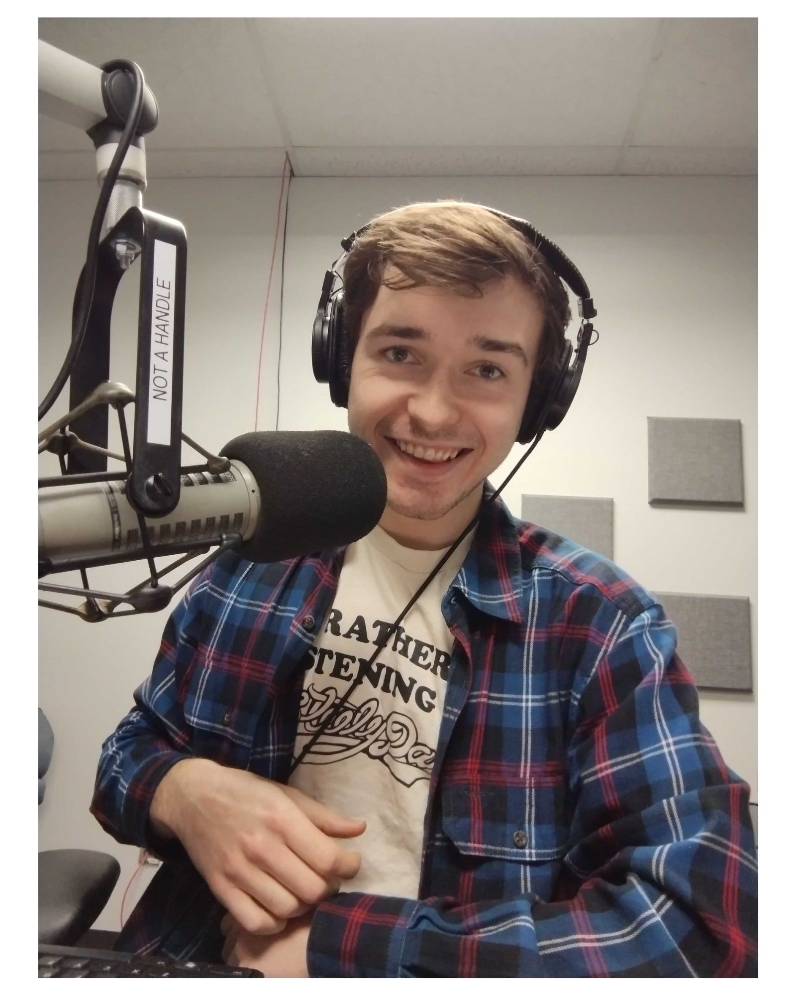 photo of WHCM Spring 2024 Station Manager Matt Byrne