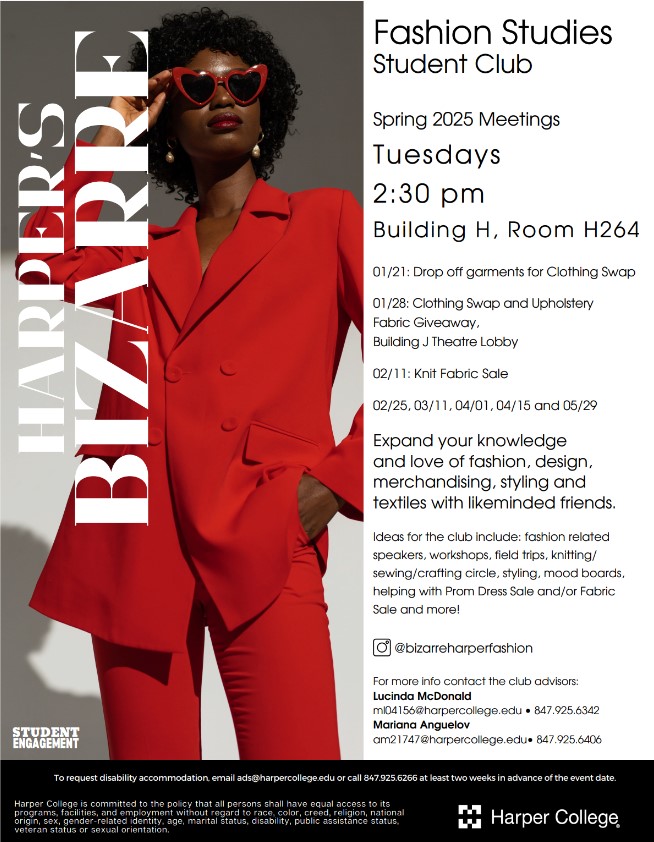 Harper's Bizarre Fashion Club poster