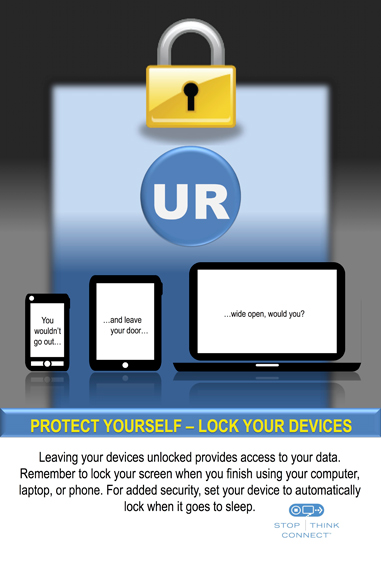 Protect yourself - Lock your Devices