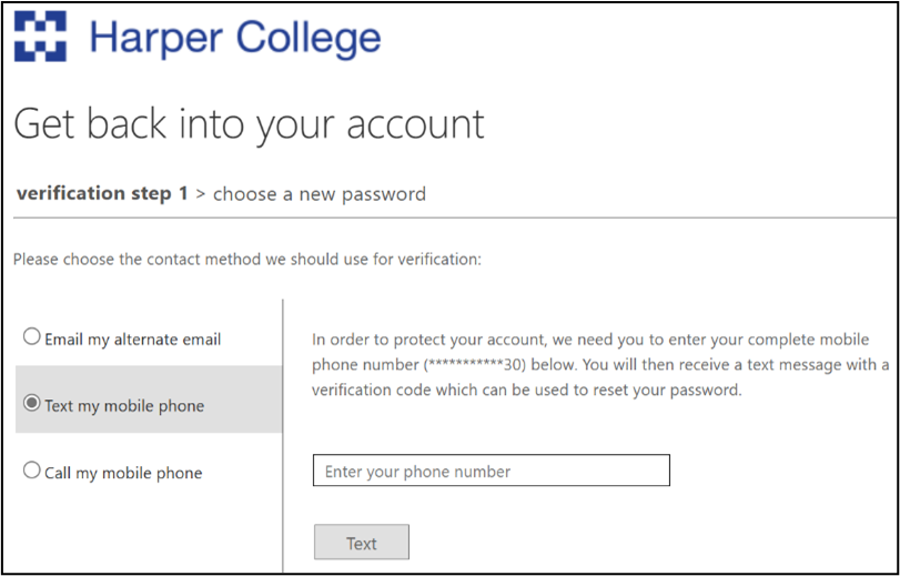 enter your phone number