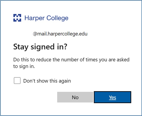 stay signed in