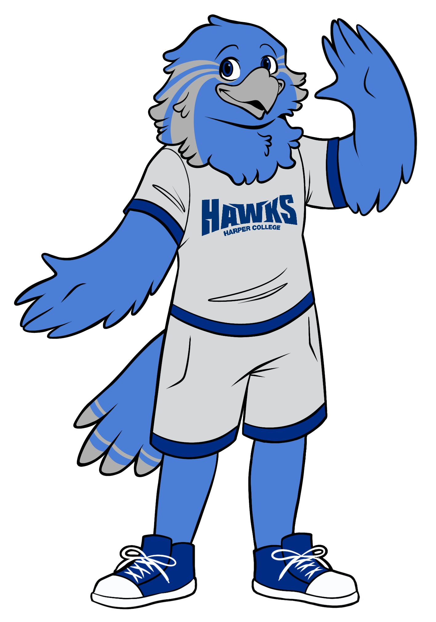 Harper College Rainey Mascot