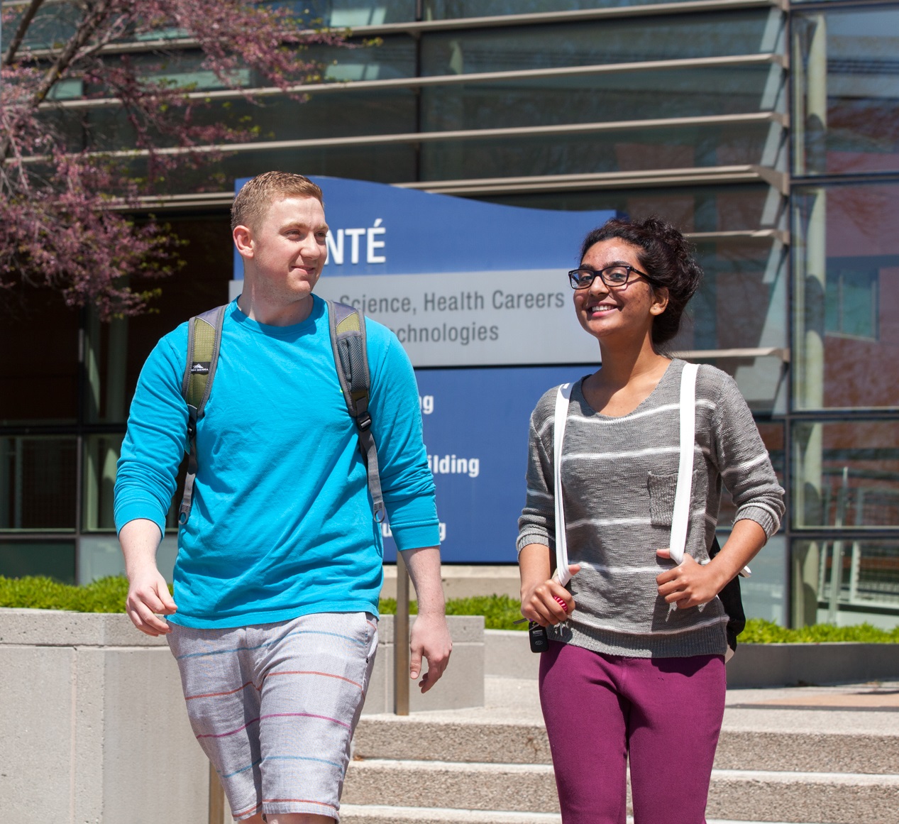 Students Walking