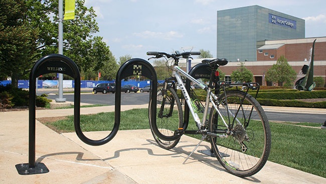 Student Fabricated Bike Rack