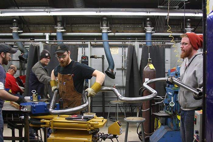 Fabricating Bike Racks