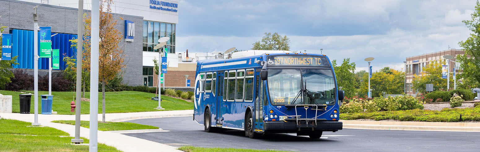 Bus at Stop