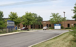 view of Harper Professional Center from street